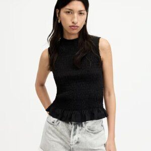 All Saints Smocked Tank